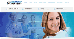 Desktop Screenshot of elkfamilydentistry.com